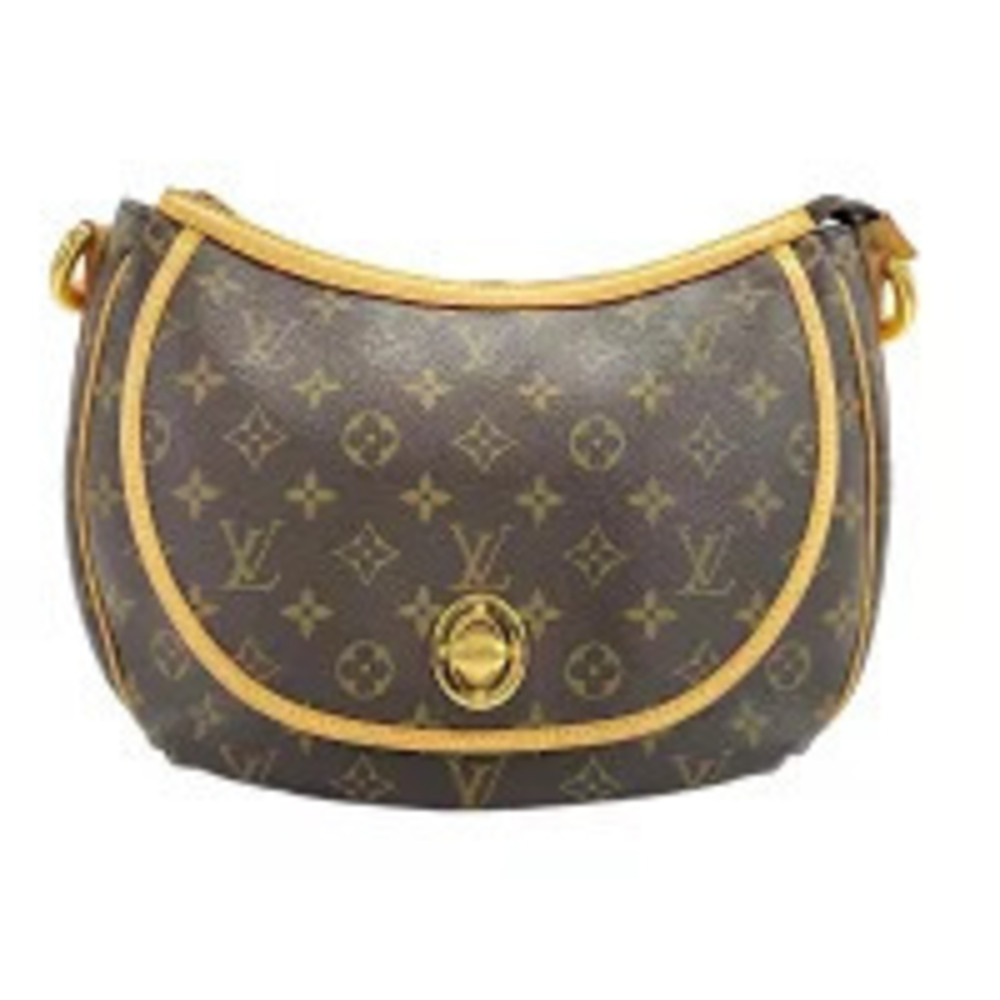 Louis Vuitton Monogram Tulum Shoulder Bag Brown
